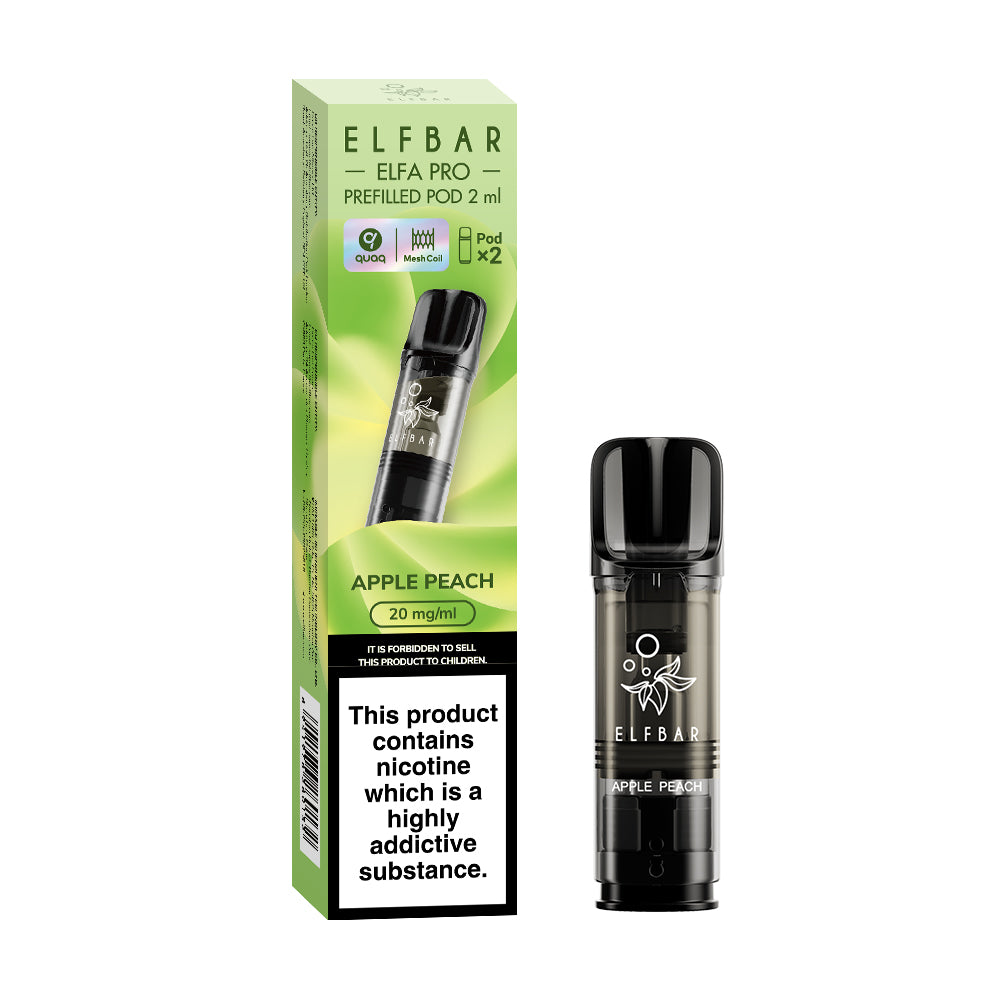 ELFBAR ELFA PRO PREFILLED POD APPLE PEACH