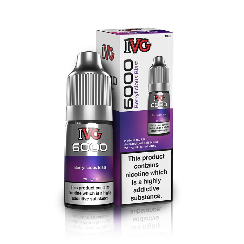 IVG 6000 BERRYLICIOUS BLAST