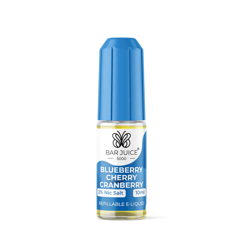 BAR JUICE 5000 10ML NIC SALT BLUEBERRY CHERRY CRANBERRY