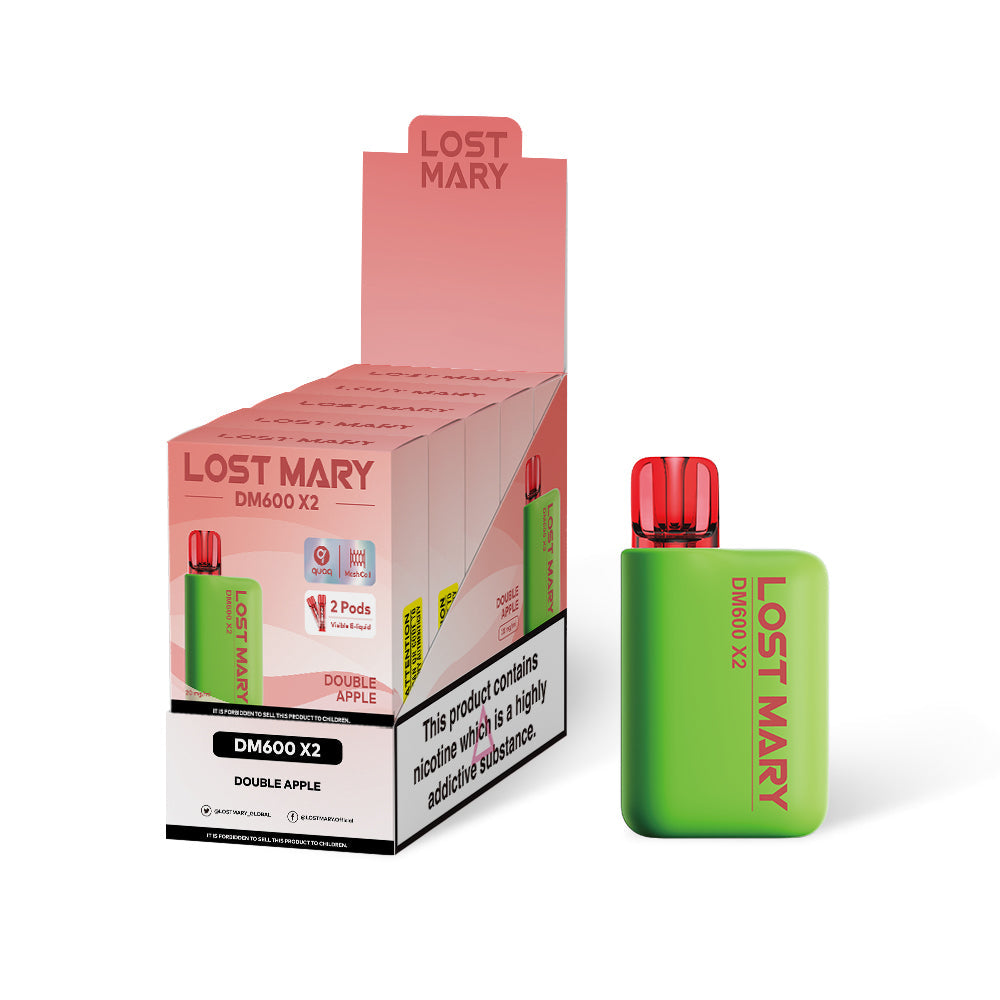LOST MARY DM1200 20MG DOUBLE APPLE