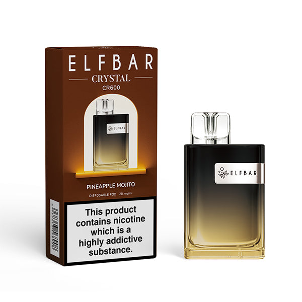 ELFBAR CRYSTAL CR600 PINEAPPLE MOJITO
