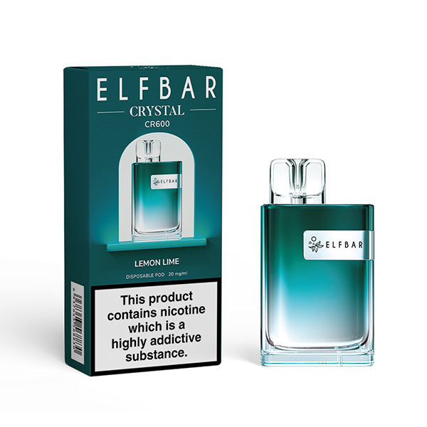 ELFBAR CRYSTAL CR600 LEMON LIME  Vape Ardeer