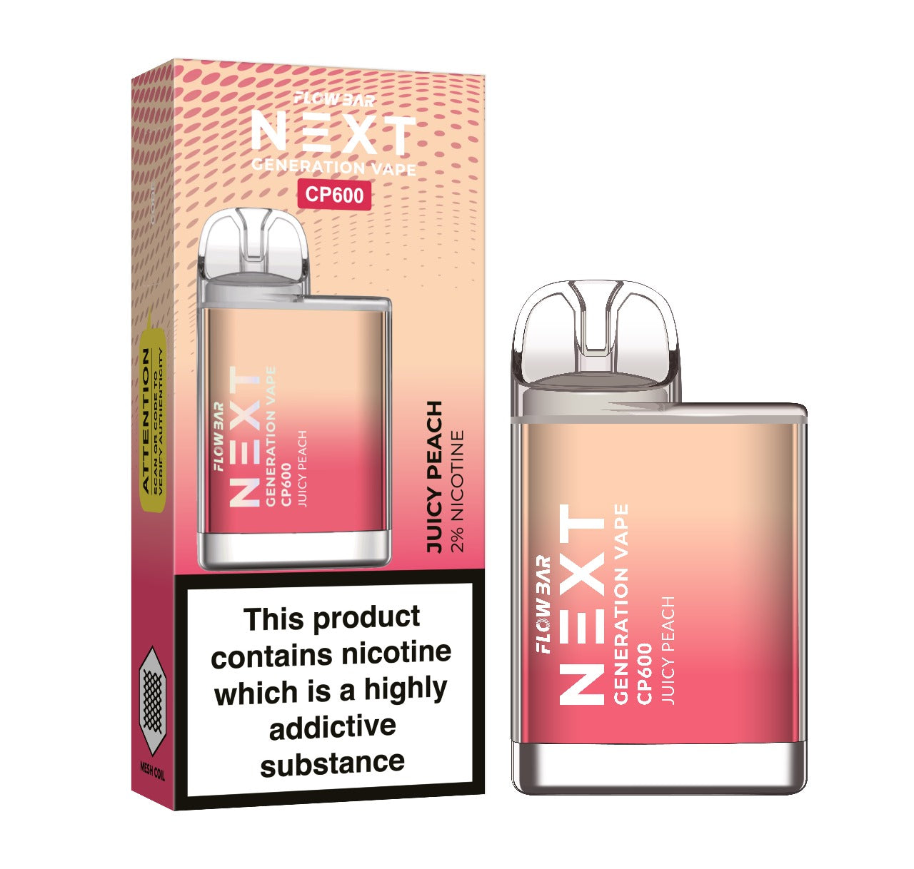 THE CRYSTAL CP600 JUICY PEACH