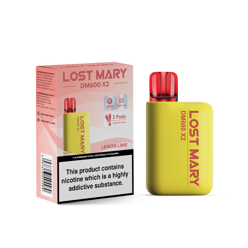 LOST MARY DM1200 20MG LEMON LIME