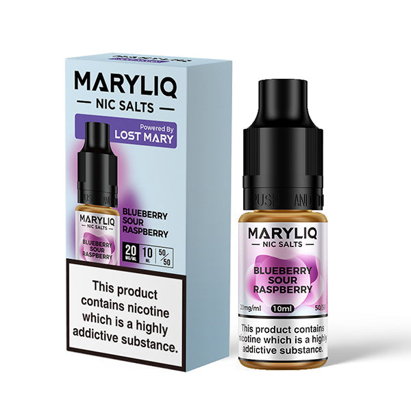 MARYLIQ NIC SALT 10ML BLUEBERRY SOUR RASPBERRY