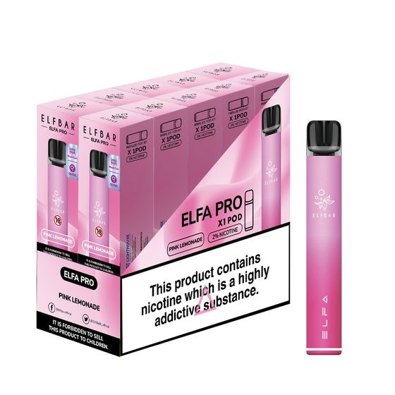 ELFA PRO STARTER KIT AURORA PINK + PINK LEMONADE
