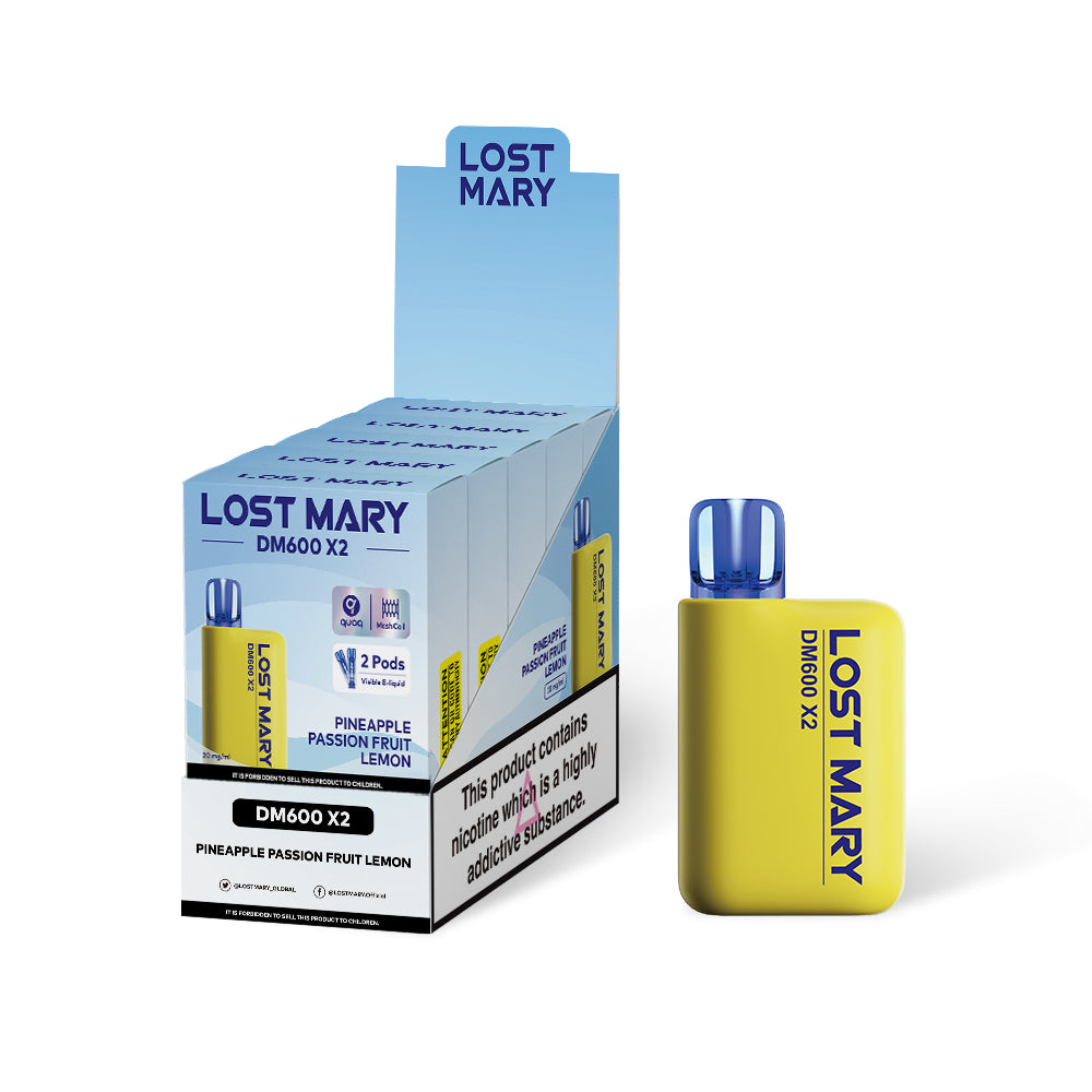 LOST MARY DM1200 20MG PINEAPPLE PASSION FRUIT LEMON