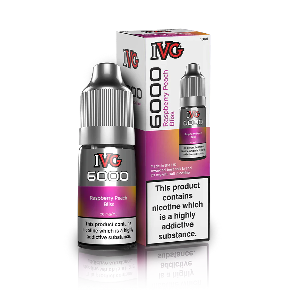 IVG 6000 RASPBERRY PEACH BLISS