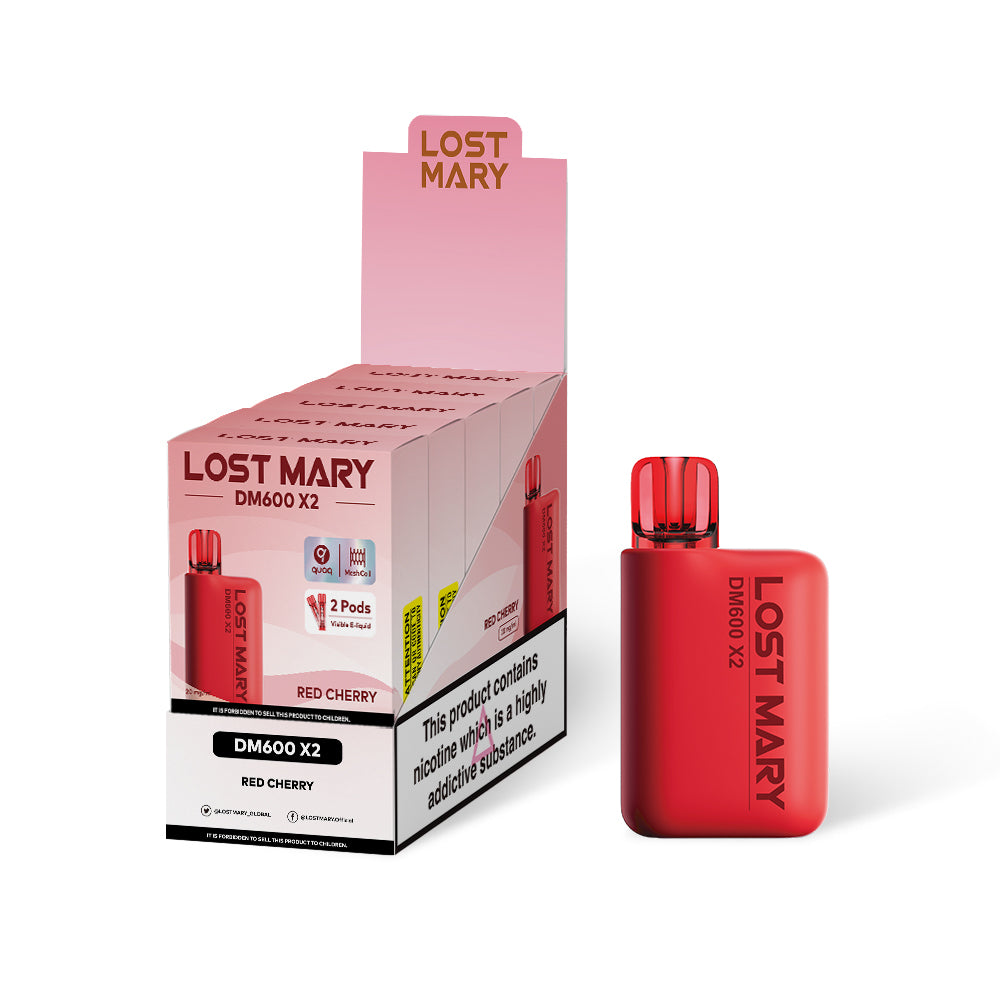 LOST MARY DM1200 20MG RED CHERRY