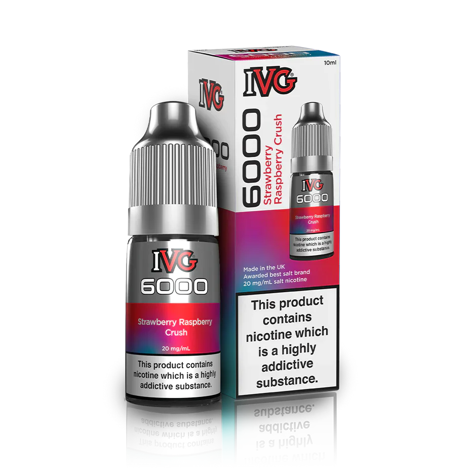 IVG 6000 STRAWBERRY RASPBERRY CRUSH