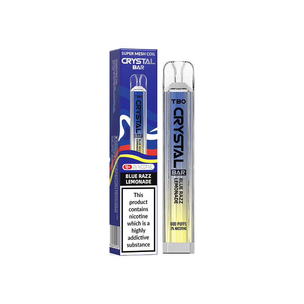 TBO CRYSTAL BAR BLUE RAZZ LEMONADE