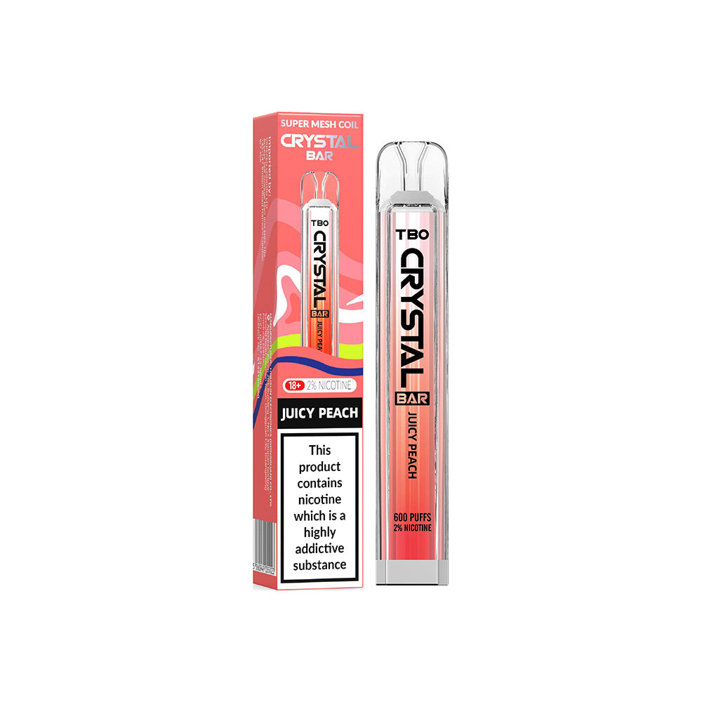 TBO CRYSTAL BAR JUICY PEACH
