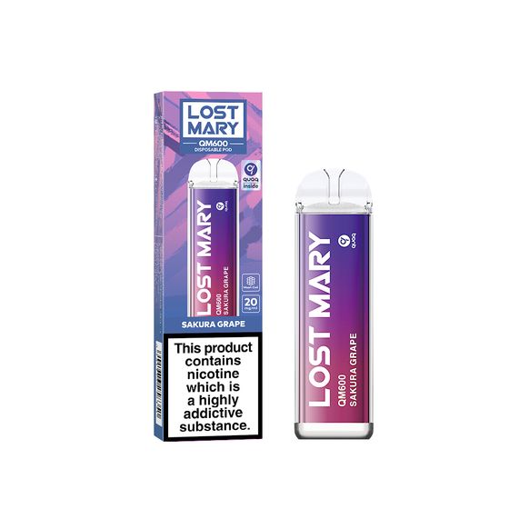 LOST MARY QM600 SAKURA GRAPE