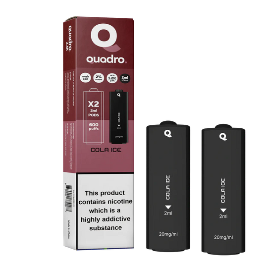 QUADRO 2PK PODS COLA ICE