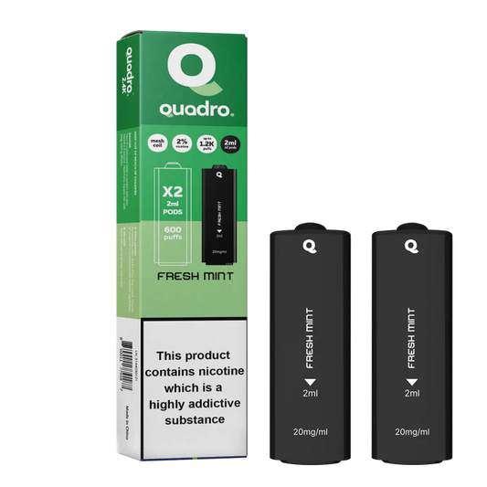 QUADRO 2PK PODS FRESH MINT