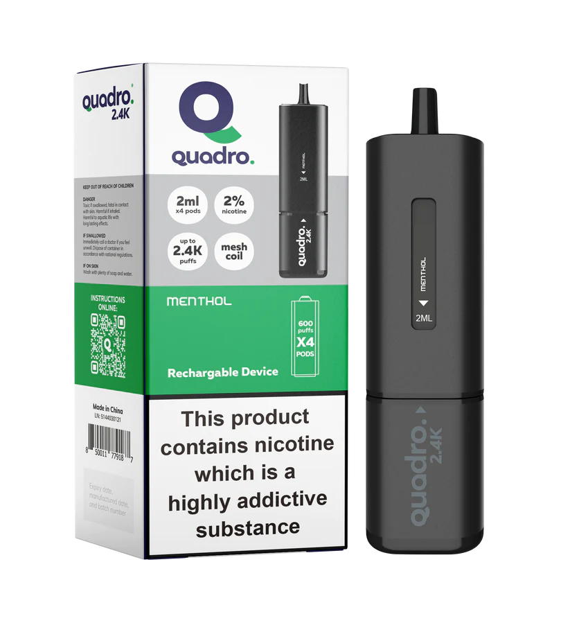 QUADRO 2.4K BLACK DEVICE MENTHOL