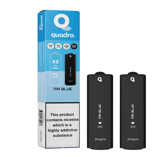 QUADRO 2PK PODS MR BLUE