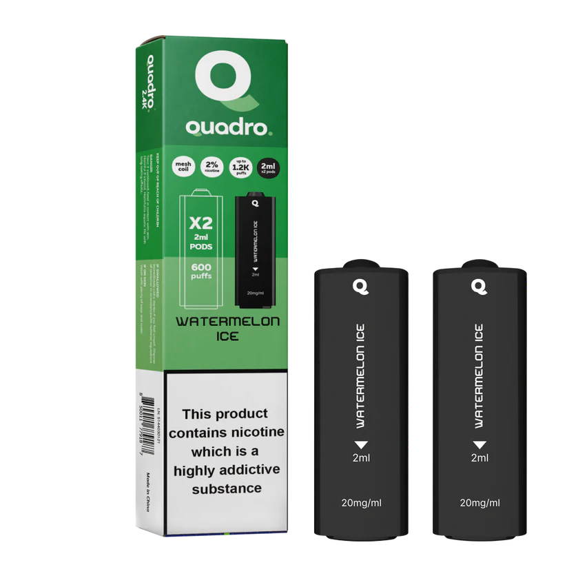 QUADRO 2PK PODS WATERMELON ICE