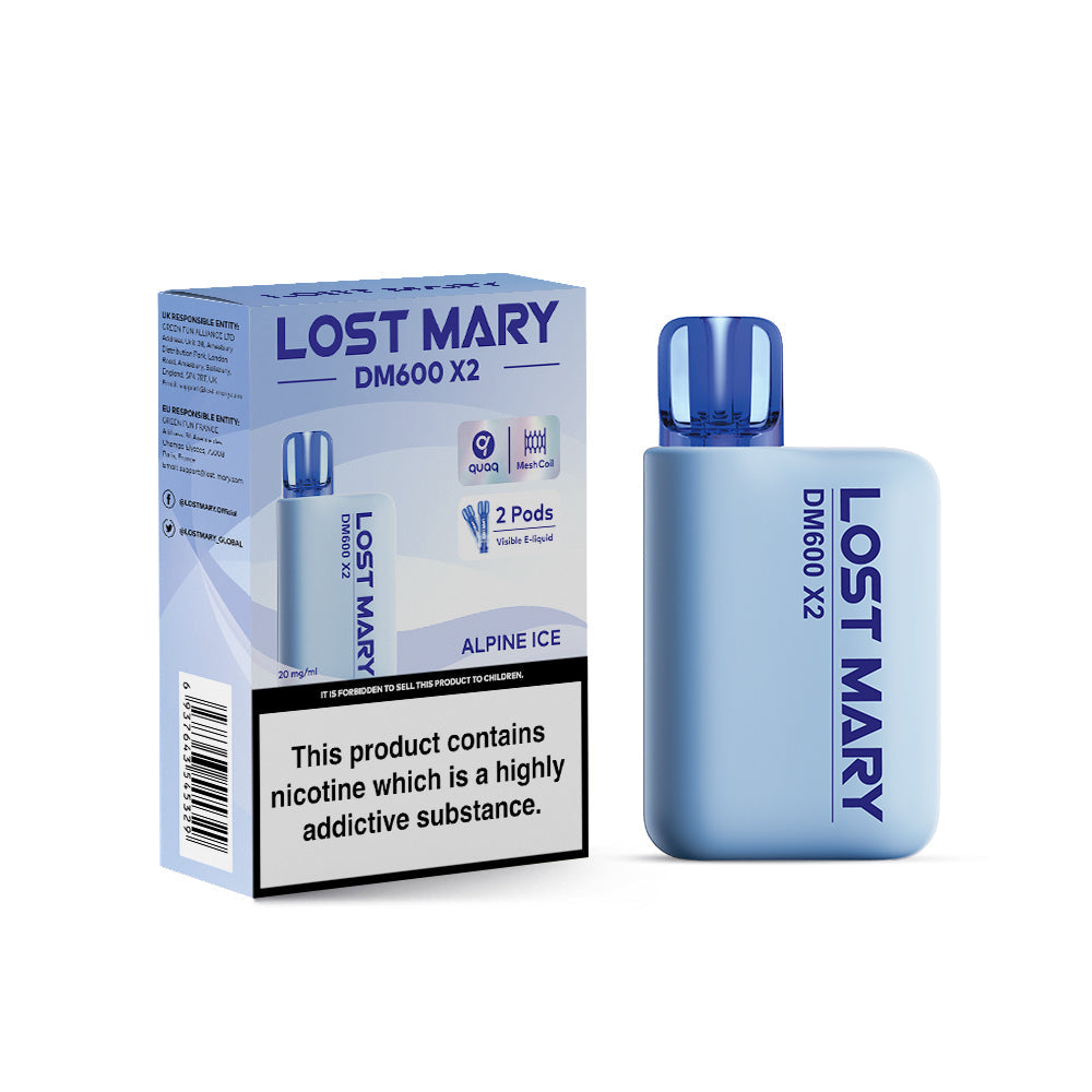 LOST MARY DM1200 20MG ALPINE ICE