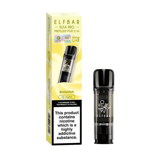 ELFBAR ELFA PRO PREFILLED POD BANANA