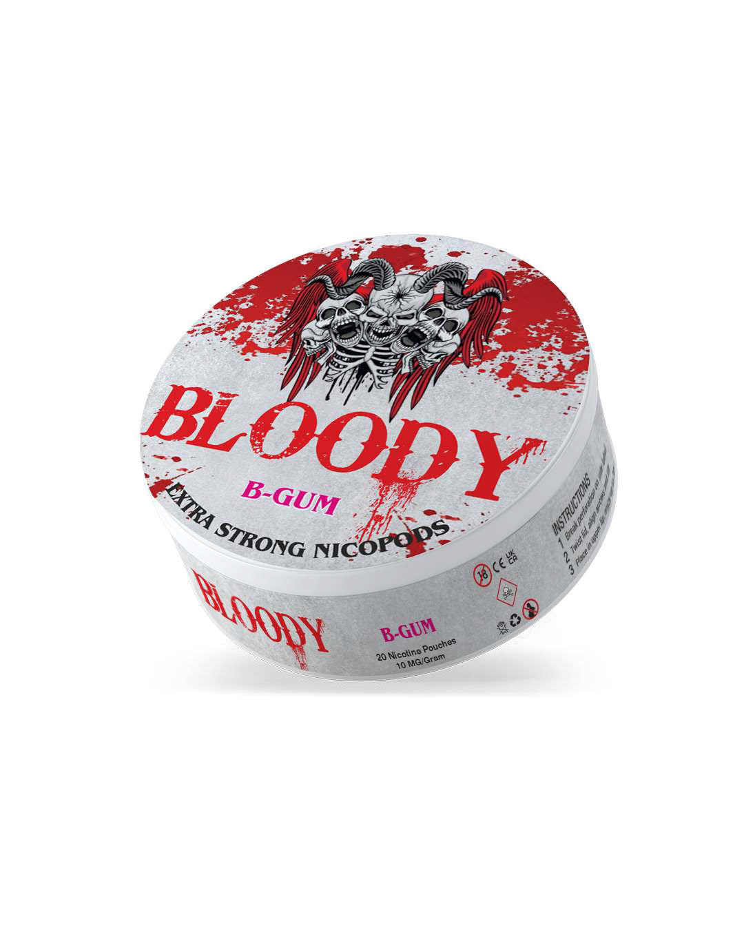 BLOODY NICOPODS B-GUM