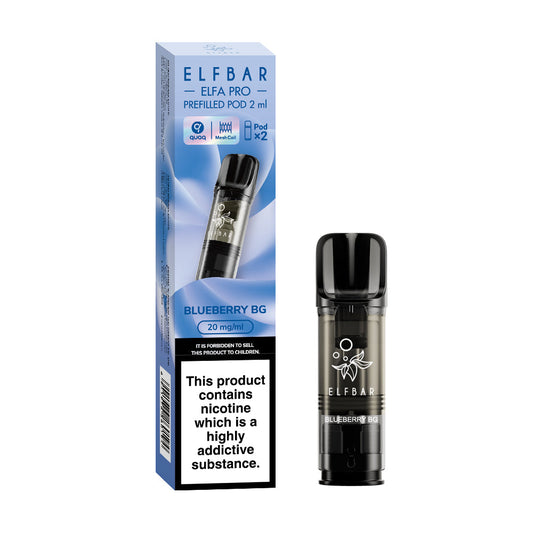 ELFBAR ELFA PRO PREFILLED POD BLUEBERRY BG