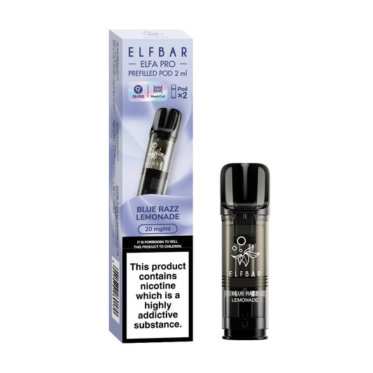 ELFBAR ELFA PRO PREFILLED POD BLUE RAZZ LEMONADE