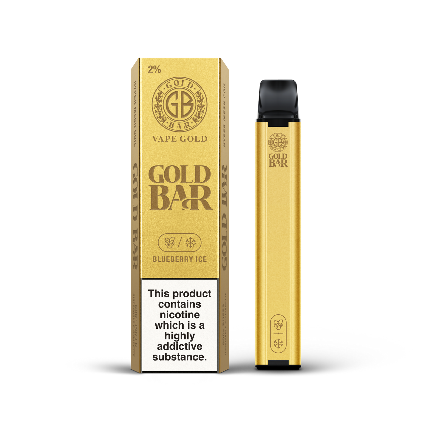 GOLD BAR - BLUEBERRY ICE