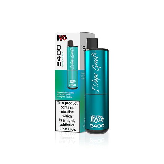 IVG 2400 CLASSIC MENTHOL