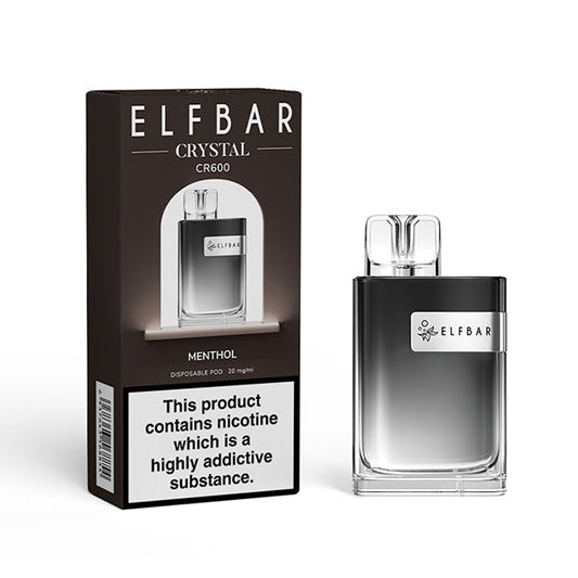 ELFBAR CRYSTAL CR600 MENTHOL