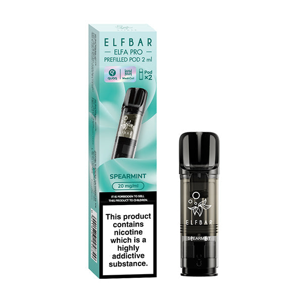 ELFBAR ELFA PRO PREFILLED POD SPEARMINT