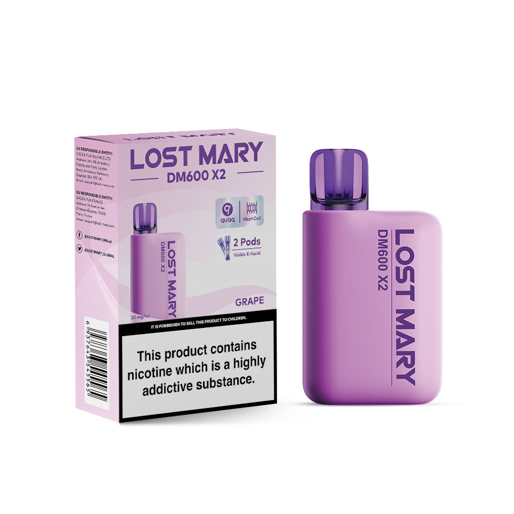 LOST MARY DM1200 20MG GRAPE