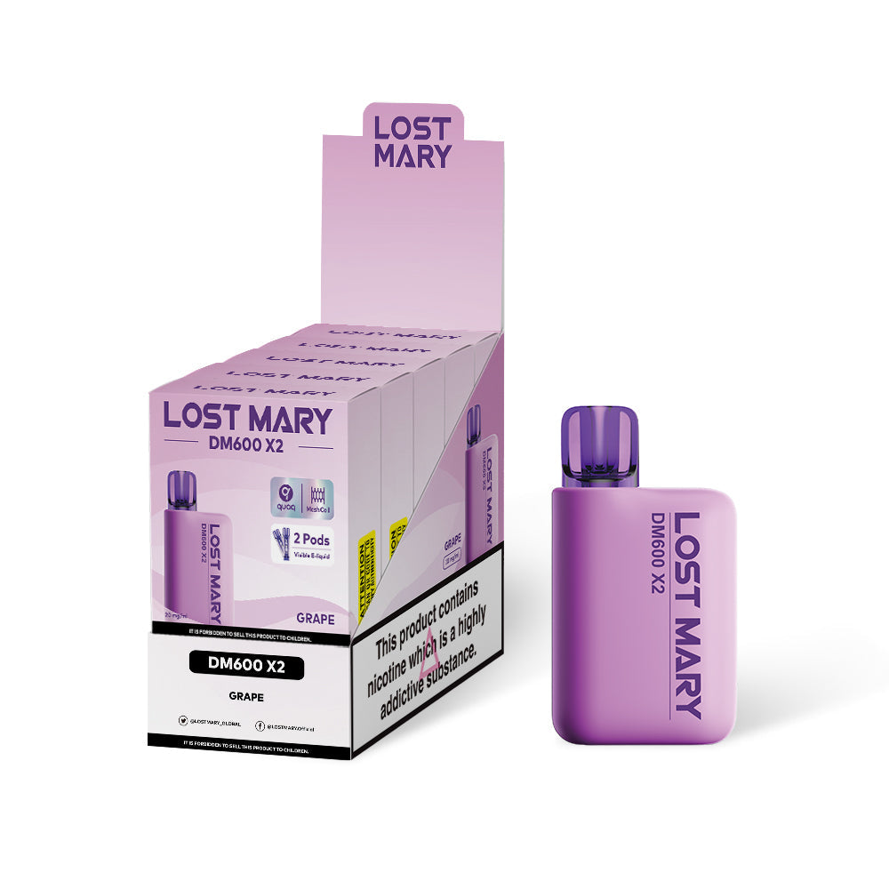 LOST MARY DM1200 20MG GRAPE