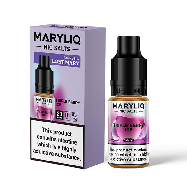 MARYLIQ NIC SALT 10ML TRIPLE BERRY ICE