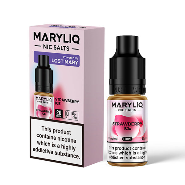 MARYLIQ NIC SALT 10ML STRAWBERRY ICE