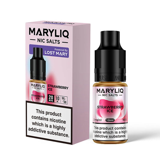 MARYLIQ NIC SALT 10ML STRAWBERRY ICE