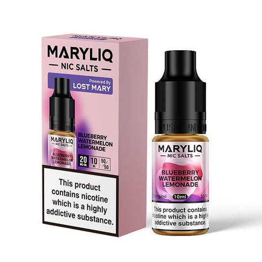MARYLIQ NIC SALT 10ML BLUEBERRY WATERMELON LEMONADE