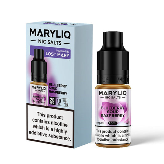 MARYLIQ NIC SALT 10ML BLUEBERRY SOUR RASPBERRY