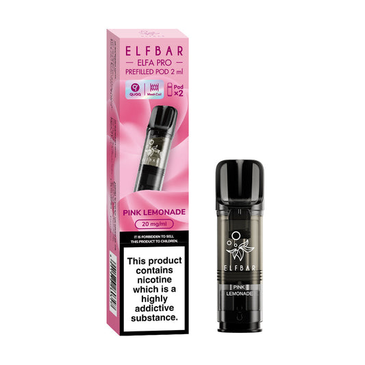 ELFBAR ELFA PRO PREFILLED POD PINK LEMONADE