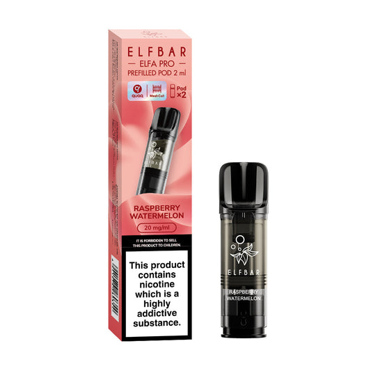 ELFBAR ELFA PRO PREFILLED POD RASPBERRY WATERMELON