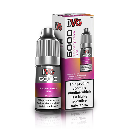 IVG 6000 RASPBERRY PEACH BLISS