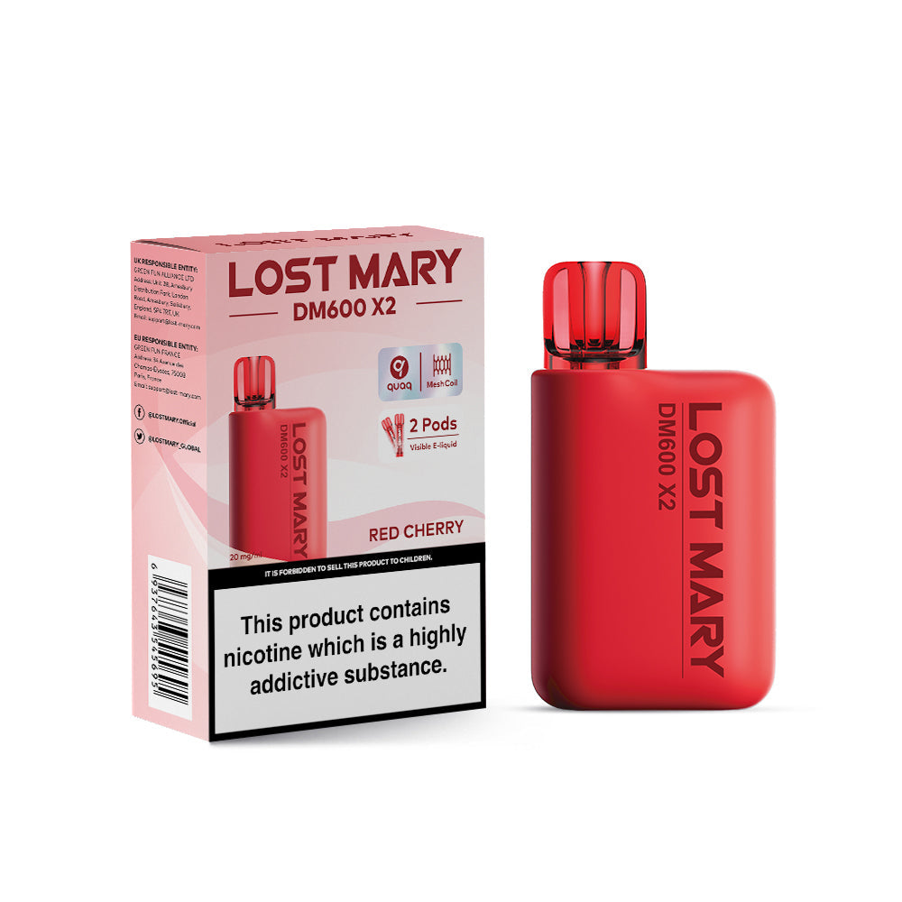 LOST MARY DM1200 20MG RED CHERRY