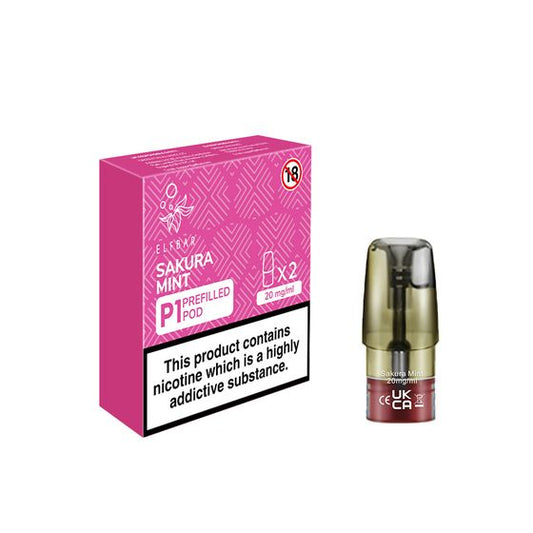 ELF BAR P1 PREFILLED POD SAKURA MINT