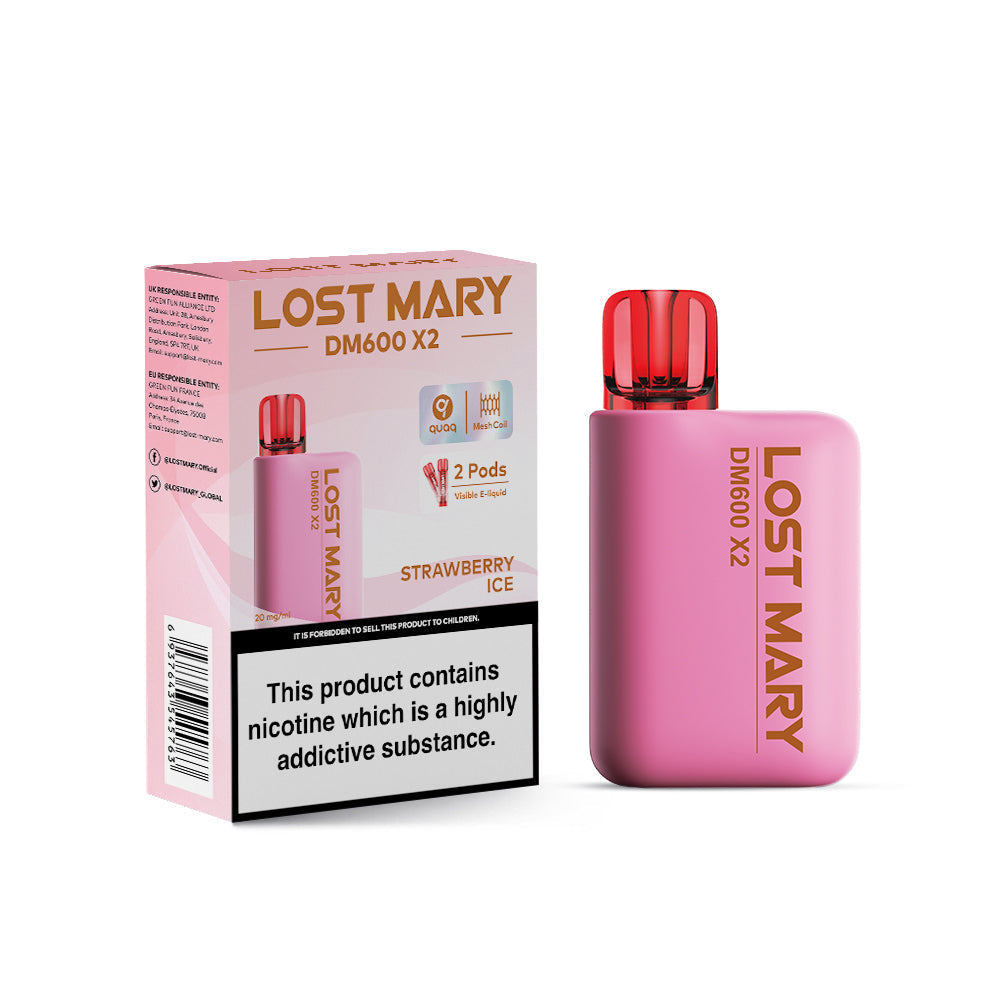 LOST MARY DM1200 20MG STRAWBERRY ICE