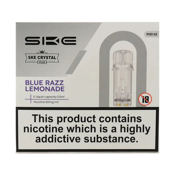 SKE CRYSTAL PLUS PREFILLED PODS BLUE RAZZ LEMONADE