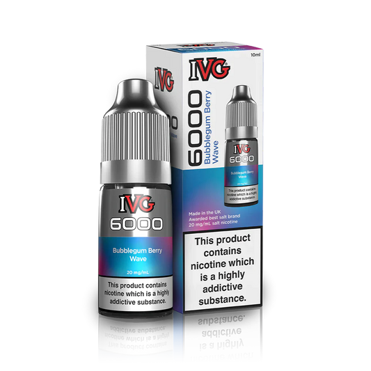 IVG 6000 BUBBLEGUM BERRY WAVE