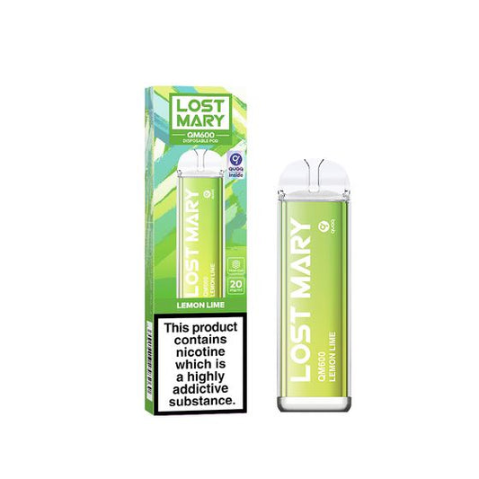 LOST MARY QM600 LEMON LIME