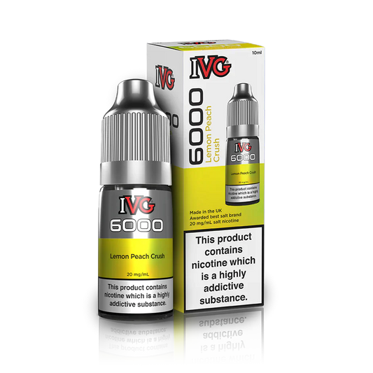 IVG 6000 LEMON PEACH CRUSH