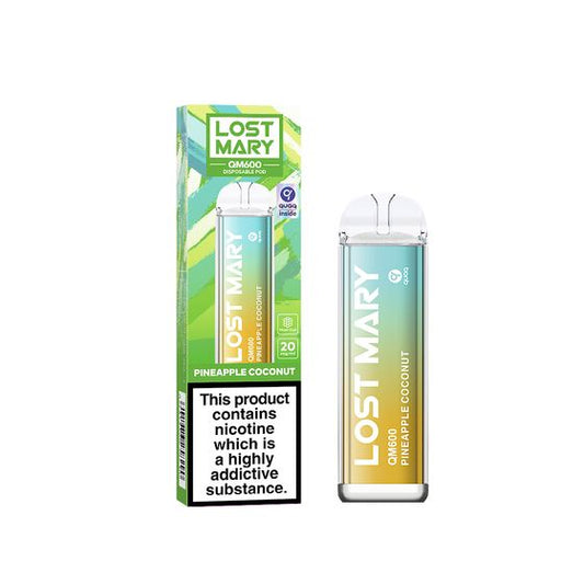 LOST MARY QM600 PINEAPPLE COCONUT