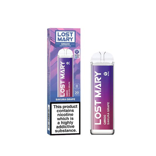 LOST MARY QM600 SAKURA GRAPE